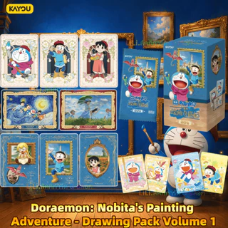 Kayou Doraemon Nobita Painting Adventures Drawing Pack No. การ์ดสะสม 1 การ์ดรูปถ่ายอนิเมะของแท้