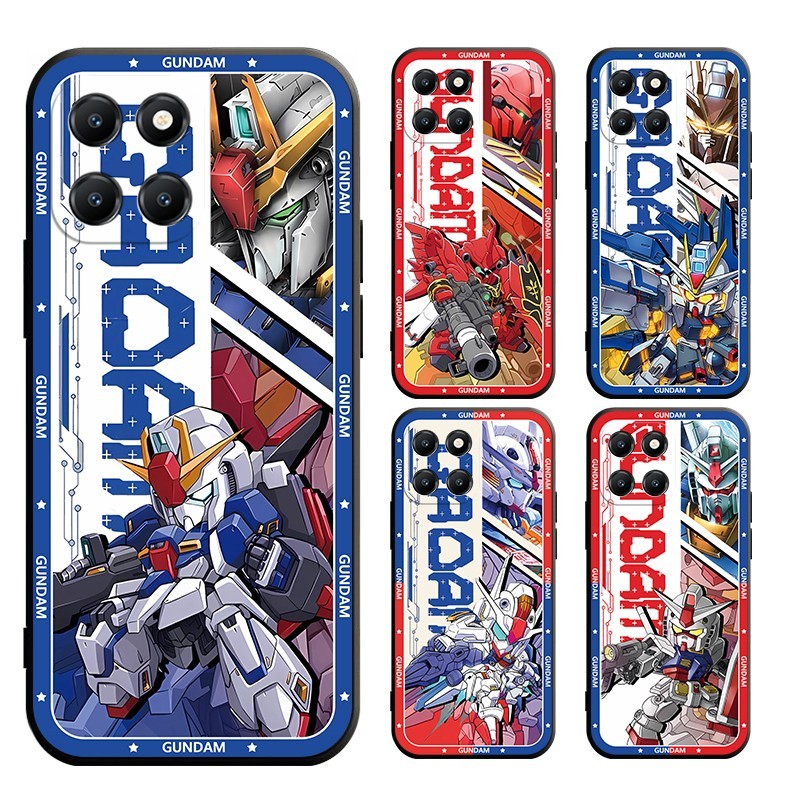สําหรับ Honor X8D X8B X8 X7A X7C X7B X5B X5B plus X6A X6B 4G 5G Plus Gundam Casing Soft Case Cover