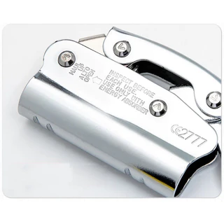 อุปกรณ์ล็อคเชือกกันตกปีนเขา 14x6.5 ซม. ความปลอดภัยสูง สําหรับงานทางอากาศและกู้ภัย ใช้ได้กับเชือก 10-16 มม.