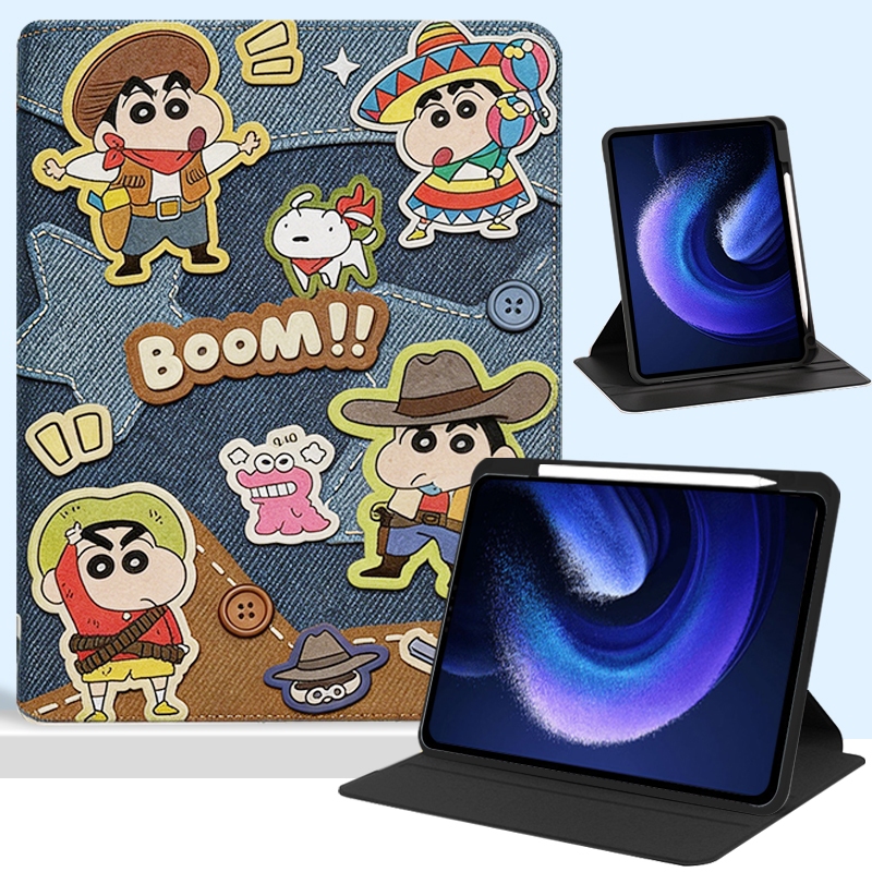 สําหรับ XIAOMI Pad 6/Pad6 Pro 11.0 นิ้ว 23043RP34C 23043RP34G 360° เคสแท็บเล็ตขาตั้งหมุนได้