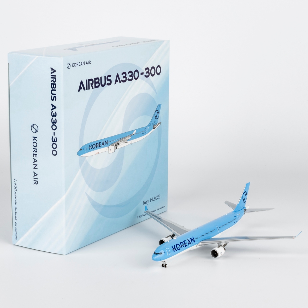 62067 Alloy Collectible Plane Gift NG รุ่น 1:400 Korean Air "SkyTeam" [ตับของ 2025] Airbus A330-300 