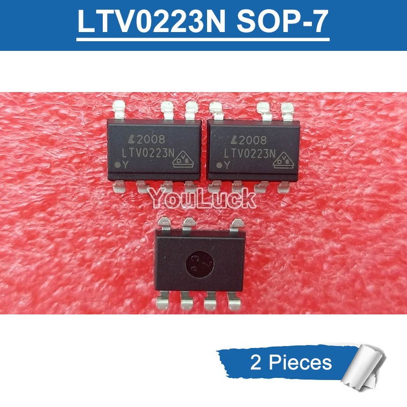 2 ชิ้น LTV0223N SOP-7 LTV-0223S-TP-SS SMD Photocoupler ชิป IC ใหม่เดิม