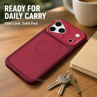 LiELFF เคสซิลิโคนแม่เหล็กสําหรับ iPhone 17 16 15 14 13 12 Pro max Plus ปลอกกันกระแทกป้องกันกล้องปกอ่อน