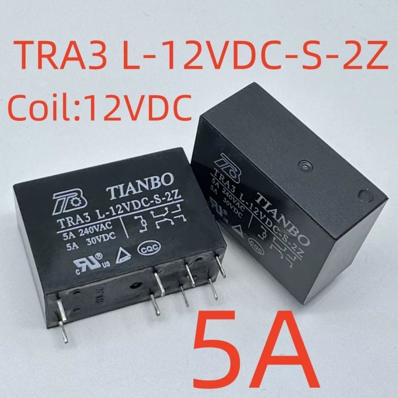 รีเลย์ TRA3 L-05 12VDC-S-2Z 8 Pins 5A