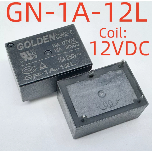 รีเลย์ GN-12L GN-5L GN-1A-12L/1A-24L 4 Pins 16A