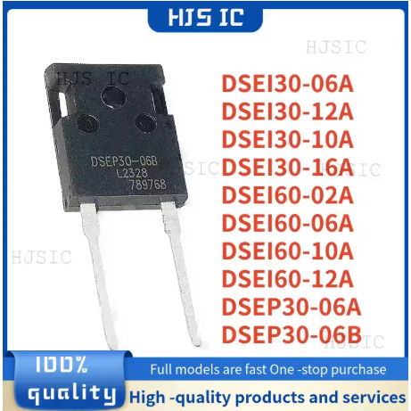 5PCS DSEI60-10A DSEI30-06A DSEI30-12A DSEI30-10A DSEI30-16A DSEI60-06A DSEI60-12A DSEI60-02A DSEP30-