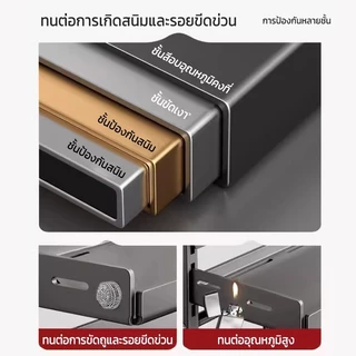ชั้นวางเครื่องปรุง ชั้นวางของในครัว ชั้นวางเครื่องปรุงในครัว ที่เก็บเครื่องปรุงร สามารถเก็บมีดได้ ประหยัดพื้นที่