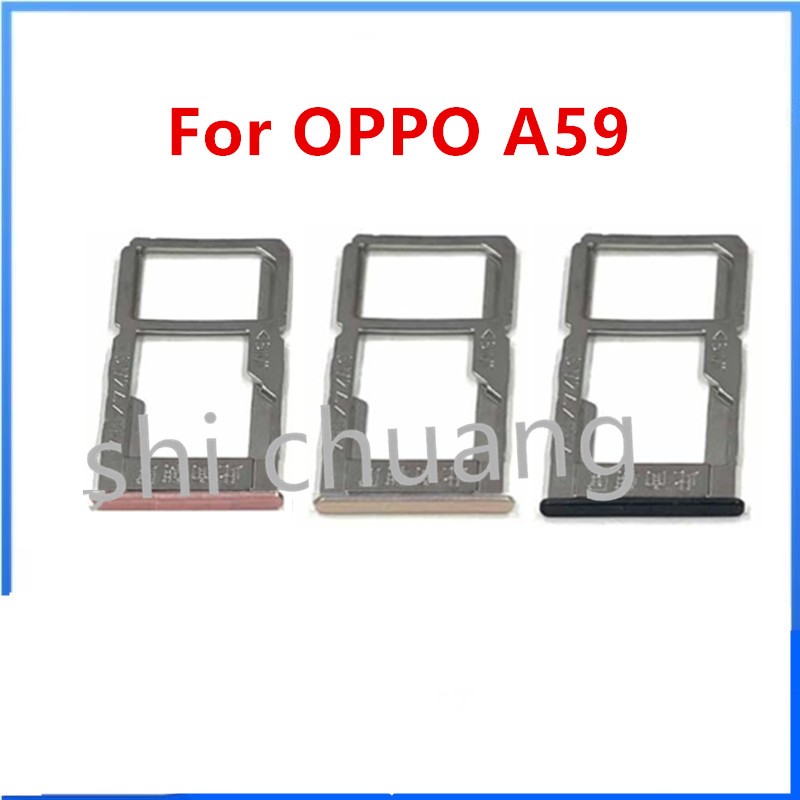 ช่องถาดซิมการ์ดสําหรับ OPPO A59 F1S A59S