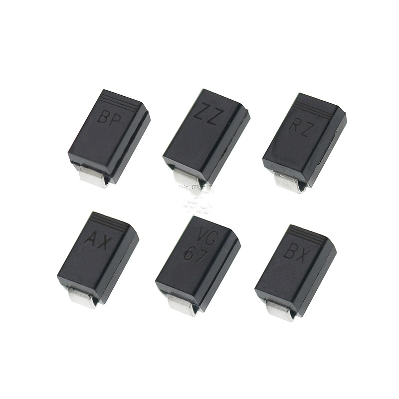 10-20PCS ชิปไดโอด ic 3.3V-200V SMBJ 3.3A-36A 3.3CA-36CA SMBJ10A KX SMBJ10CA AX SMBJ11A KZ SMBJ11CA A