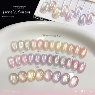 XEIJAYI 15ml-Light Orange Light สีม่วงเล็บเจลเคลือบเงาติดทนนานเหมาะสําหรับร้านทําเล็บ
