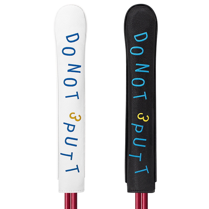 DO NOT 3 PUTT Golf Amplification Indicator Stick เคสป้องกันกันน้ํา PU ตําแหน่ง Rod Cap Cover