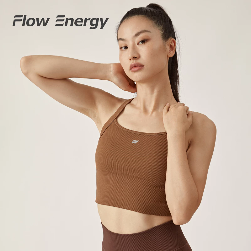 Flow Energy Sports Bra บราเก็บเนื้อใต้รักแร้ เก็บท้อง มีฟองน้ำเหมาะสำหรับวิ่งฟิตเนสปั่นจักรยาน 001