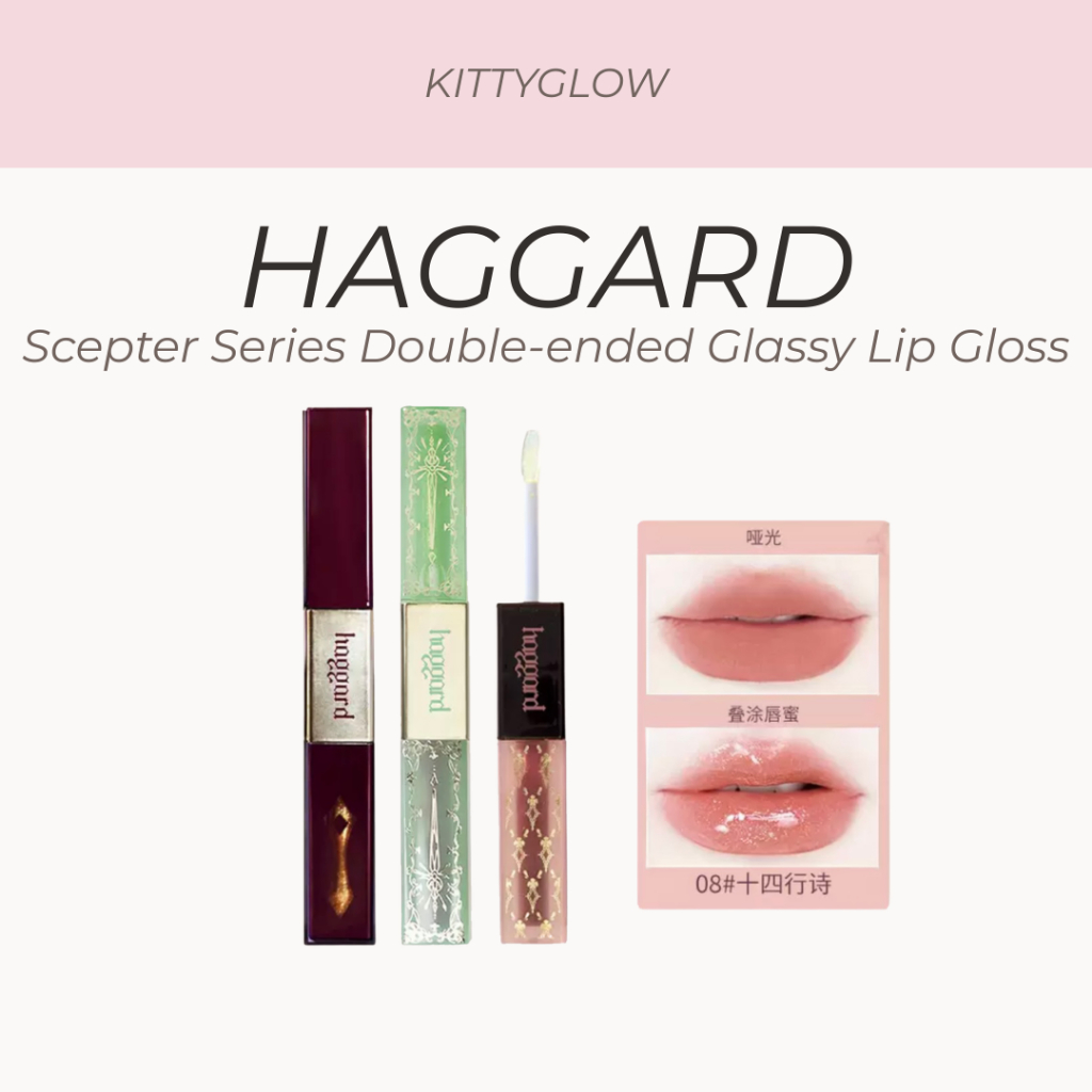 Haggard Scepter Series ลิปกลอส สองหัว