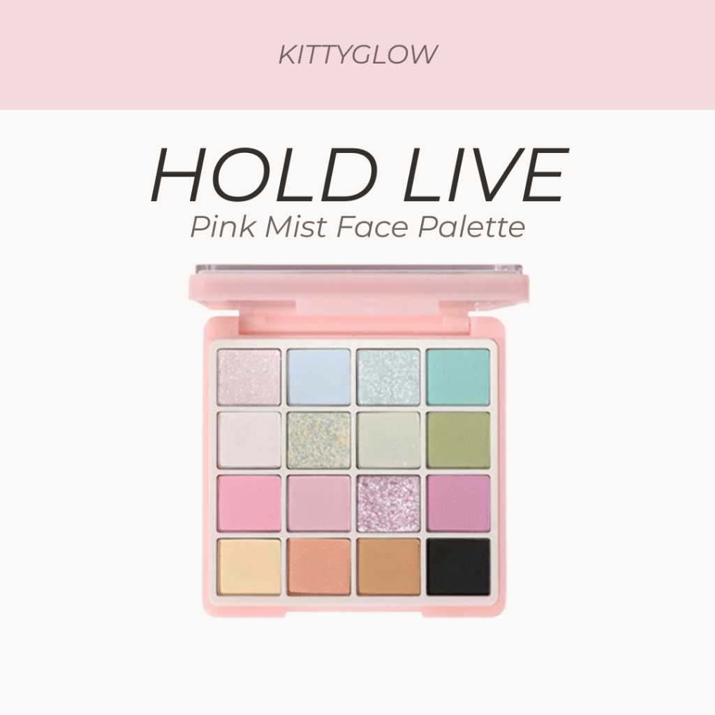 HOLD LIVE Pink Mist Face Palette
