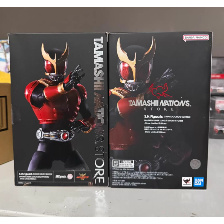 Bandai SHF True Bone แกะสลัก Kamen Rider Kuuga Kuuga All-Powerful Form TNT Articulated Figure (เวอร์