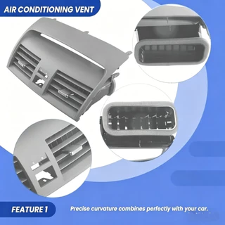 เครื่องปรับอากาศ Air Outlet พัดลมระบายอากาศ 55660-06130 55660-06040, เหมาะสําหรับ Toyota Camry AURION 06-11 ACV40