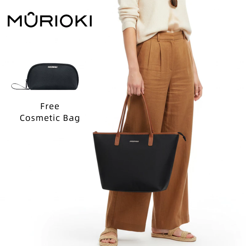 MURIOKI-Grace ToteBag สําหรับผู้หญิง 14In ความจุขนาดใหญ่พร้อมกระเป๋าที่ถอดออกได้ G1041(28*12*31cm)