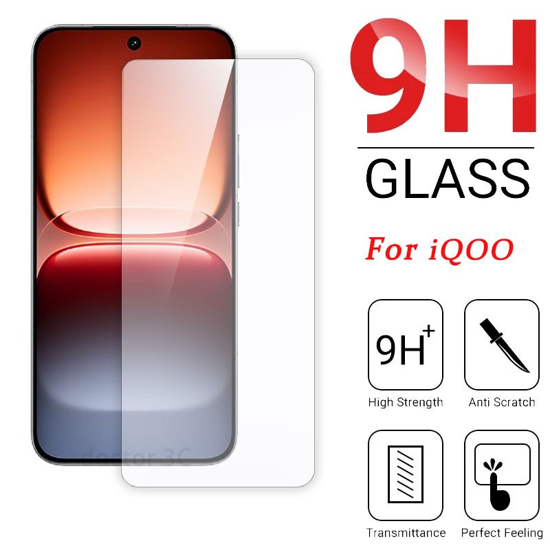 ฟิล์มกระจก ใส ใช้สำหรับ VIVO iQOO 15 Ultra 15R 15T 13 12 Neo 11 10R 10 9 9S 8 7 Z11 Z11x Z10 Z9X Z9s Z9 Turbo Endurance Z8 Z8X Z7 Z6 China Pro Plus 5G 4G 2026