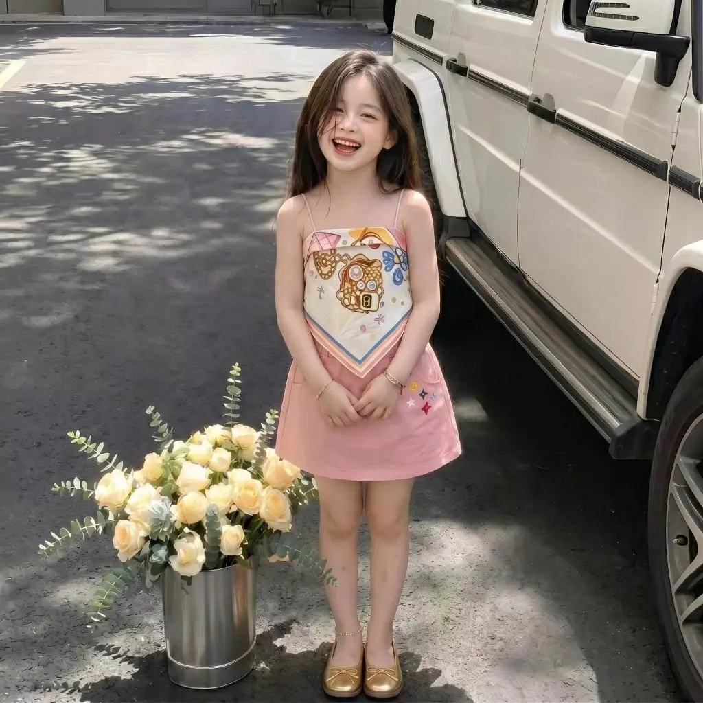 ชุดกระโปรงเด็ก_pipeykids_girls มีสไตล์ สำหรับแขวนเสื้อผ้า ขนาดเล็กถึงกลาง