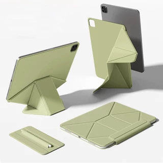 เคสแม่เหล็ก Folio อัจฉริยะพร้อมขาตั้งหลายมุมสําหรับ iPad Pro Air 11 Air5 Air4 และ iPad A16 11th 10th Generation