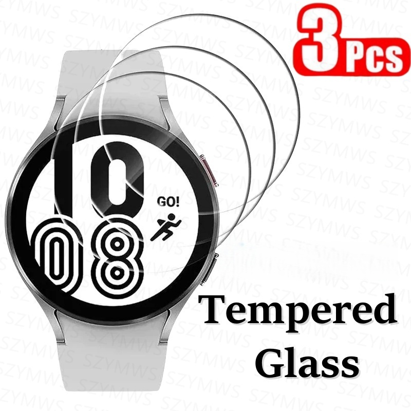1/3/5 ชิ้นฟิล์มกระจกนิรภัยสําหรับ Samsung Galaxy Watch 8 7 FE Ultra 6 5 4 44 มม.40 มม.นาฬิกา 6/4 คลาสสิก 46 47 มม.43 มม.46 มม.ป้องกันหน้าจอฟิล์ม