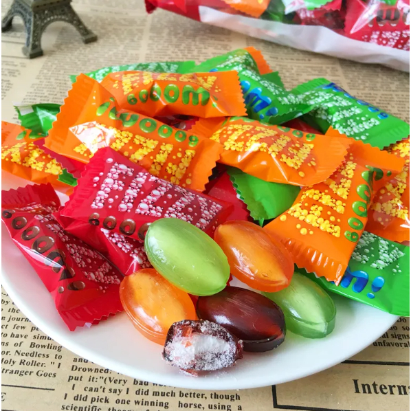 นําเข้ายูเครน Rusheng ROSHEN โซดา Inflatable Cola Candy แซนวิช Candy ลูกอมแต่งงาน Sour Popping Candy กระเป๋า % T260119