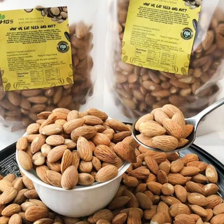 1ปอนด์ Almond เม็ดอัลมอนด์ แอลมอล อัลมอนด์ อัลมอน [พร้อมทาน] เต็มเม็ดใหญ่ เกรด AAA