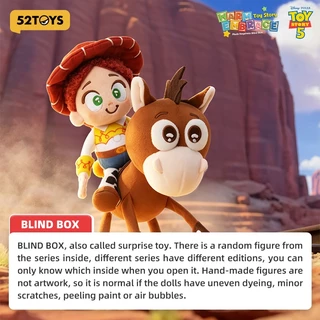【Toy Story Movie Collectibles】52TOYS Disney Toy Story Warm Embrace Series Plush Keychain Blind Box Figure Toy (Whole Set)