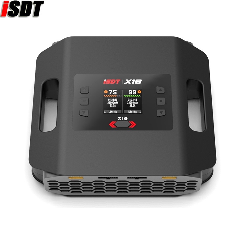 ISDT X16 Smart Balance Charger 2x1100W 2x20A Dual Channel สําหรับ 2-16S Lipo RC