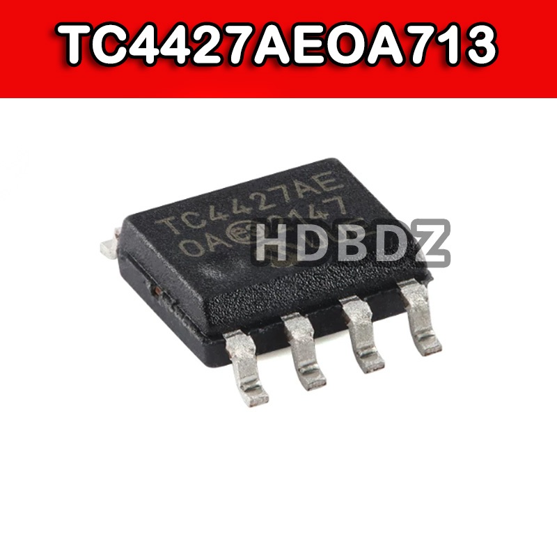 2~5PCS TC4427AEOA713 SOIC-8  TC4427AE 1.5A MOSFET Driver ชิป IC SMD