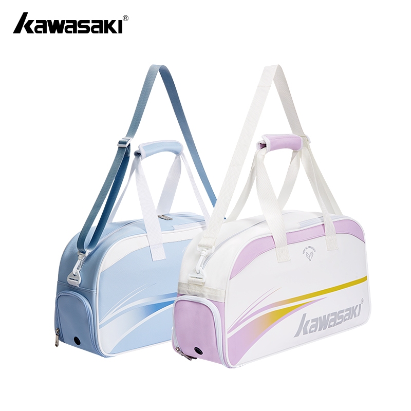 KAWASAKI กระเป๋ามือคาวาซากิ Pickleball กระเป๋า K1C00-B8131 แบดมินตัน/ไม้เทนนิสควร Racquet กระเป๋ากีฬากระเป๋ากีฬาแบบพกพา
