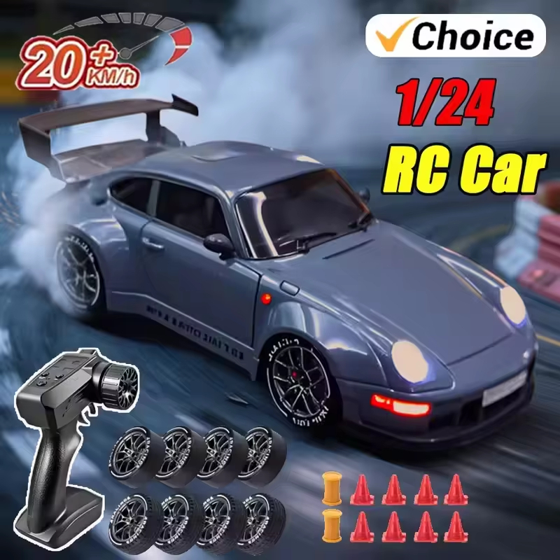 ใหม่ 1/24 Full Scale 4WD 933 RC Drift รถ Limited Edition 2.4 Ghz รีโมทคอนโทรล Race รถจําลองกีฬาของขว