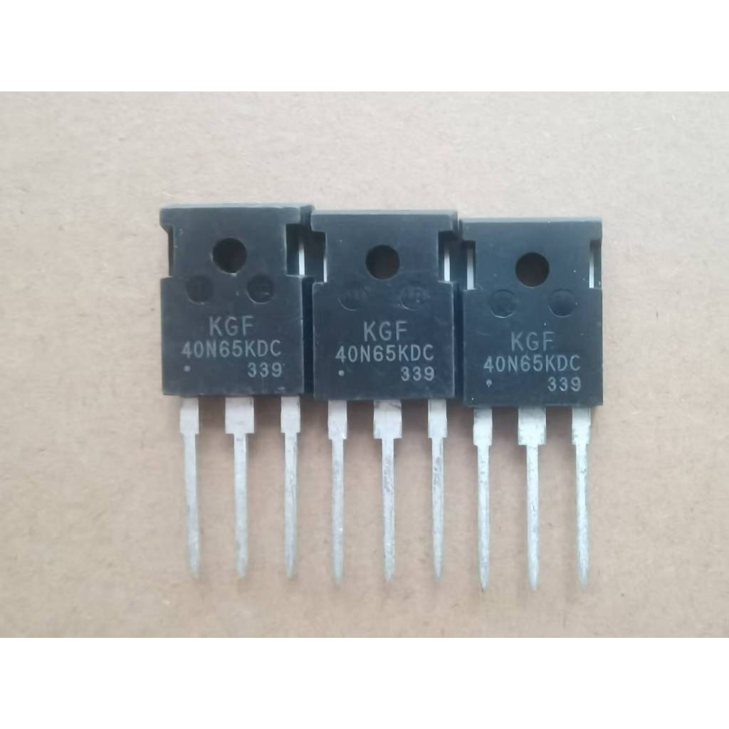 ((5 ชิ้น) KGF40N65KDC ยี่ห้อใหม่ Original KGF40N65KDC-U/P การจัดการเอฟเฟกต์ภาคสนาม TO-247