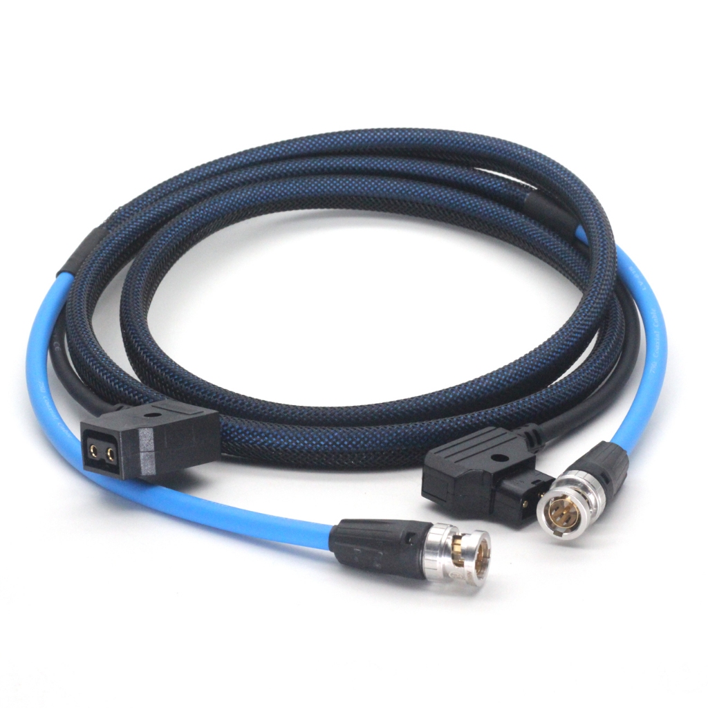 สายต่ออะแดปเตอร์ DTAP 2 Pin ชายหญิงและ LV-61S SDI Video Cable สําหรับไฟ LED V-Mount Anton Bauer แบตเ