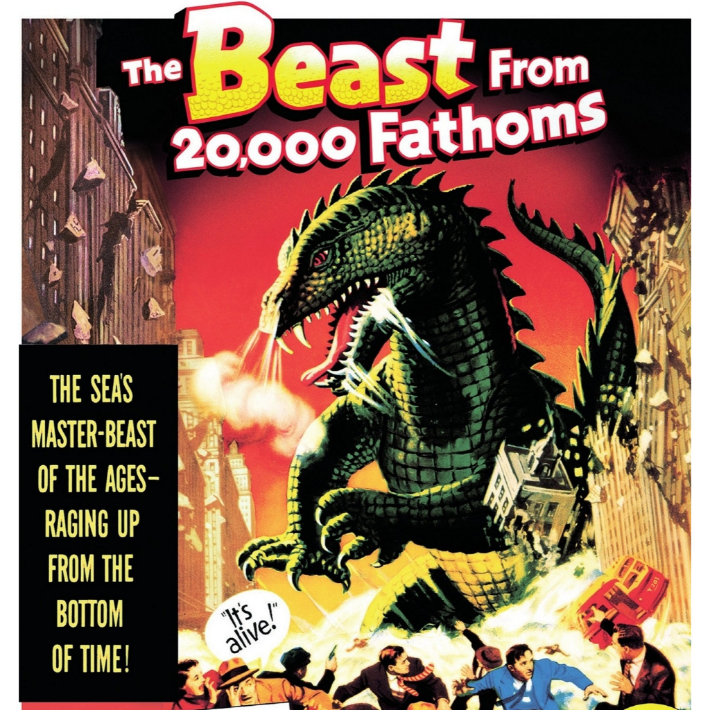 [ภาษาอังกฤษ][คลังสินค้าพร้อม] ภาพยนตร์ Blu-ray HD 4K UHD 1080P The Beast from 20000 Fathoms