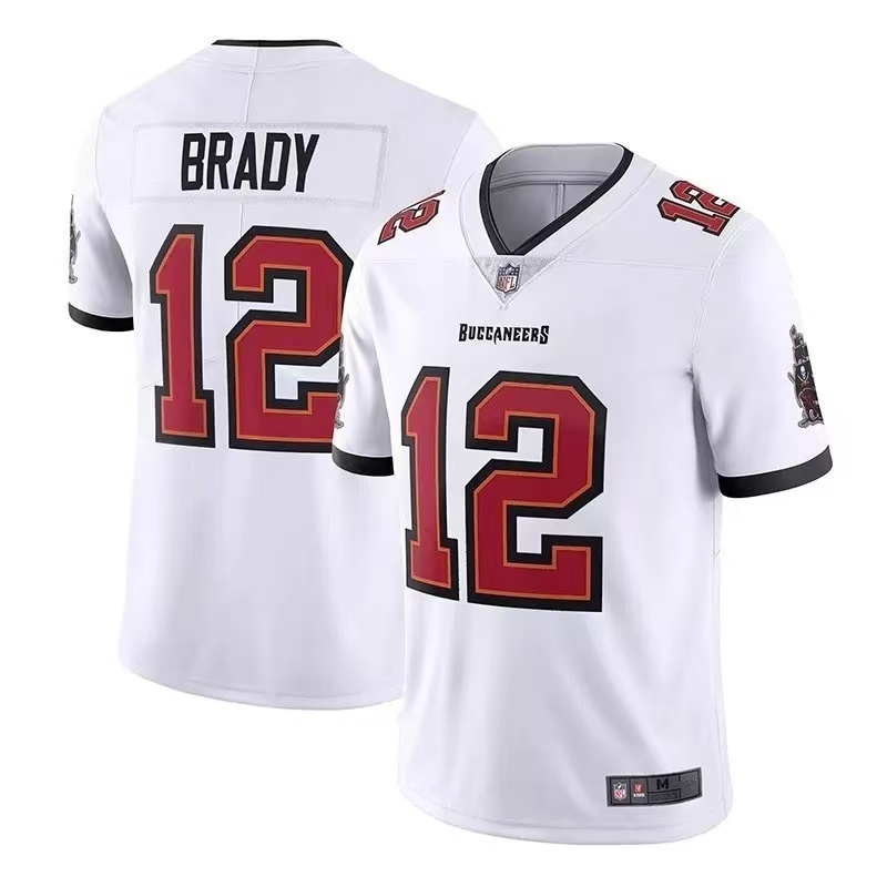 เสื้อรักบี้ NFL Jersey Tampa Bay Pirates Tampa Bay Buccaneers 12 #Brady