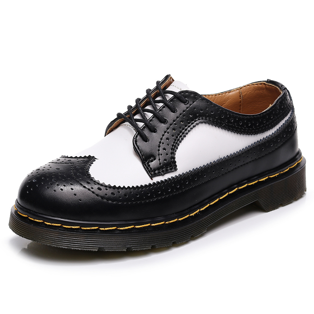 Dmartens Martins รองเท้าหนังวัว ทรงหลวม สไตล์คลาสสิก สําหรับผู้ชาย และผู้หญิง 5hed 34-46 wqcmffsp 1tja IPX9