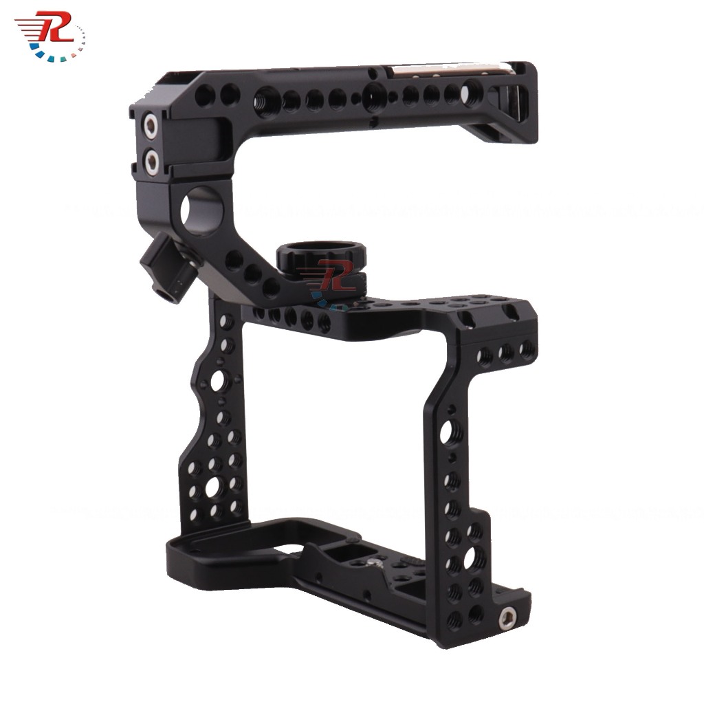 Sony A7R4 A7RMark IV Cage Kit L Quick Release QR Plate วงเล็บกล้อง Hand Mount Grip สําหรับ Sony A7R4