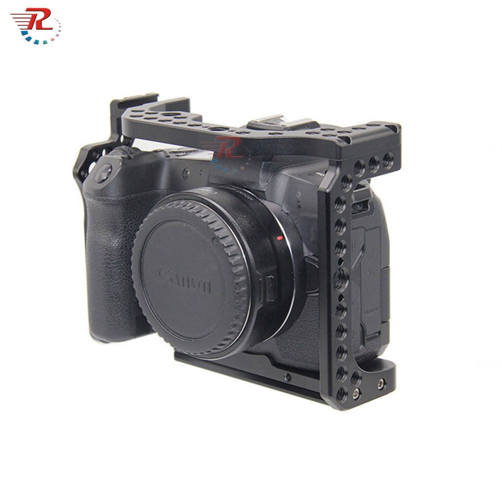 Canon EOSR Cage Kit L Quick Release QR Plate Camera Bracket Hand Mount Grip สําหรับ Canon EOS R