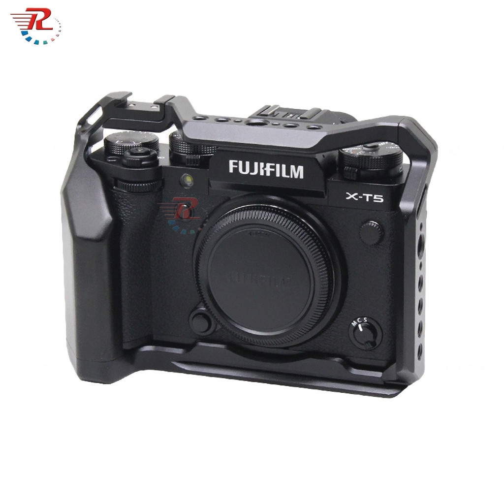 Fujifilm XT5 X-T5 ชุดกรง L Quick Release QR Plate วงเล็บกล้อง Hand Mount Grip สําหรับ Fujifilm XT5 X