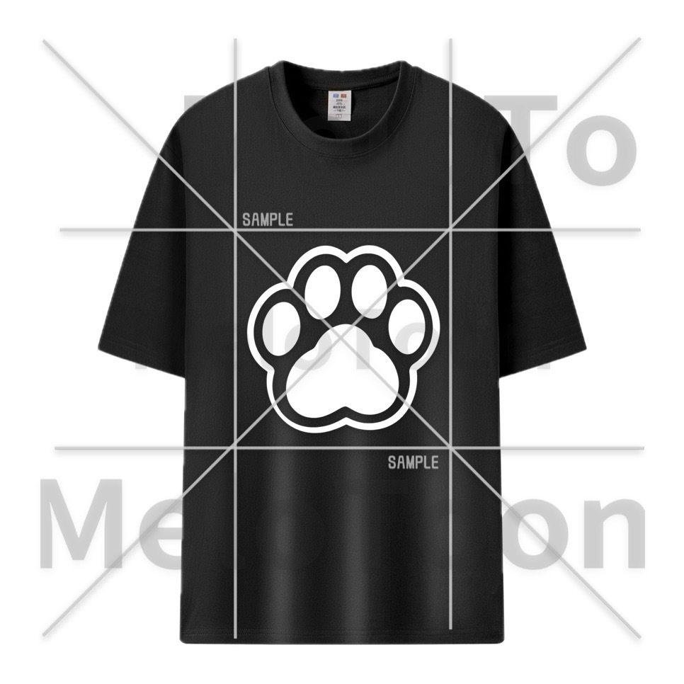VRCHAT Character Pure Cotton Short Sleeve RUSK Same Style Daily Comfort T-Shirt