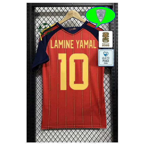 เสื้อยูกาลทีมชาติสเปน สำหรับผู้ชาย ซีซั่นใหม่
