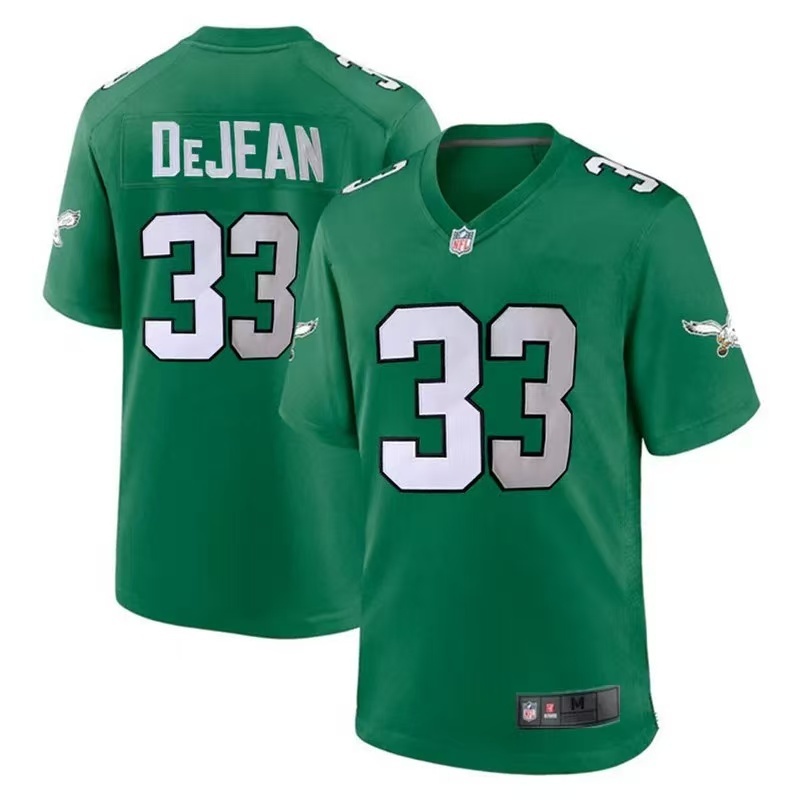 เสื้อรักบี้ NFL Jersey Philadelphia Eagles Philadelphia Eagles 33 #Dejean 11#BROWN