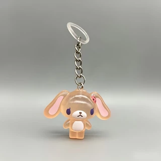 6 ชิ้น/เซ็ต 3 ซม.อะนิเมะ Sugarbunnies Key Chain จี้คาราเมลกระต่าย Gashapon กระเป๋าเป้สะพายหลัง Mini รูป Shirousa รุ่น Q PVC ตุ๊กตาของเล่นของขวัญ