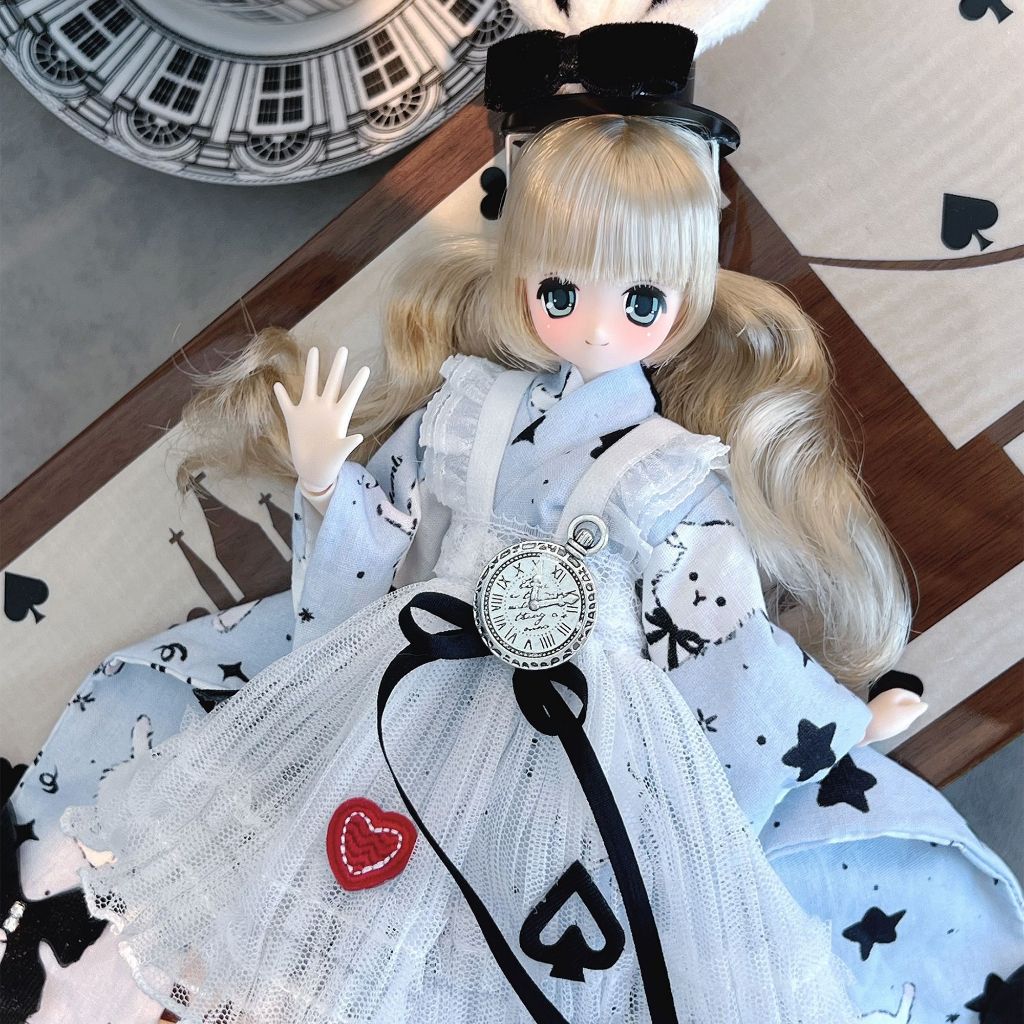 Azone, Blythe, ob22, ob24 Alice Baby Clothes ชุดสูทสีน้ําเงิน