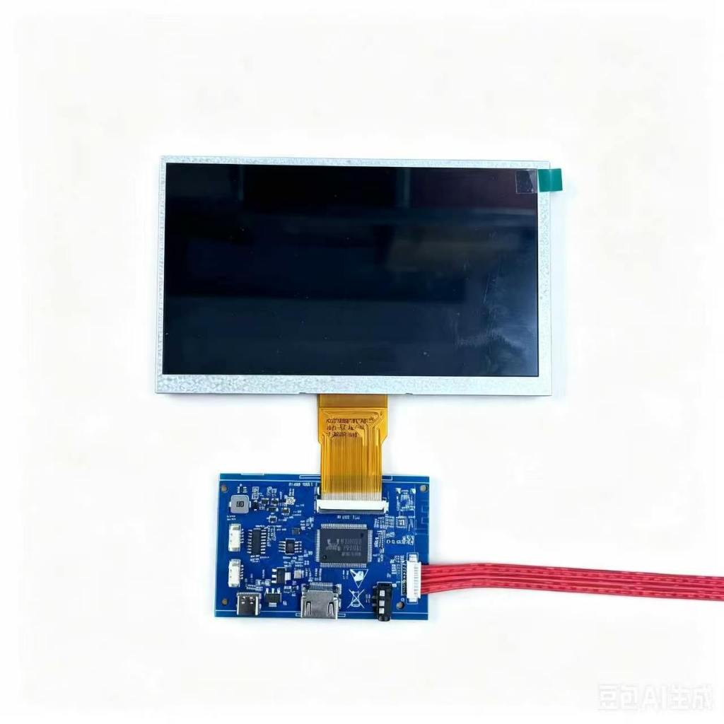4.3 นิ้ว 5 นิ้ว 7/8/10 นิ้วจอแสดงผล LCD HDMI ips มุมมองกว้าง 5V ถอดรหัสบอร์ด Driver Board