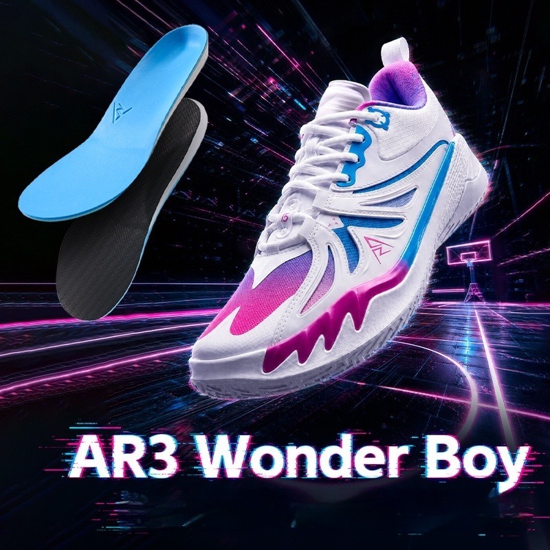 RIGORER Austin Reaves AR3 Wonder Boy Mens Low Top รองเท้าบาสเก็ตบอล Shock Absorption Cushioned น้ําห