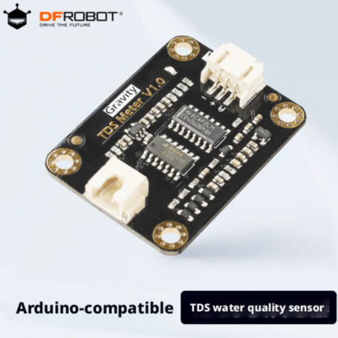 DFRobot Gravity: จําลองการตรวจสอบและการทดสอบคุณภาพน้ํานําไฟฟ้าเซ็นเซอร์ TDS 0~1000ppm