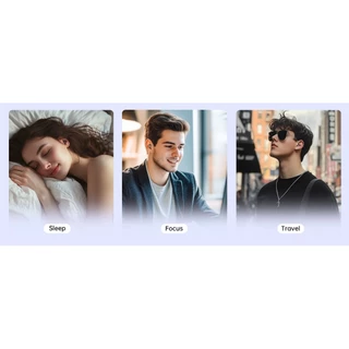 SPRISE S05 ที่อุดหูลดเสียงรบกวน 29dB สําหรับ Sleeping Concentration Travel High-Fidelity ป้องกันการได้ยินซิลิโคนปลั๊กอุดหูนํากลับมาใช้ใหม่ SL
