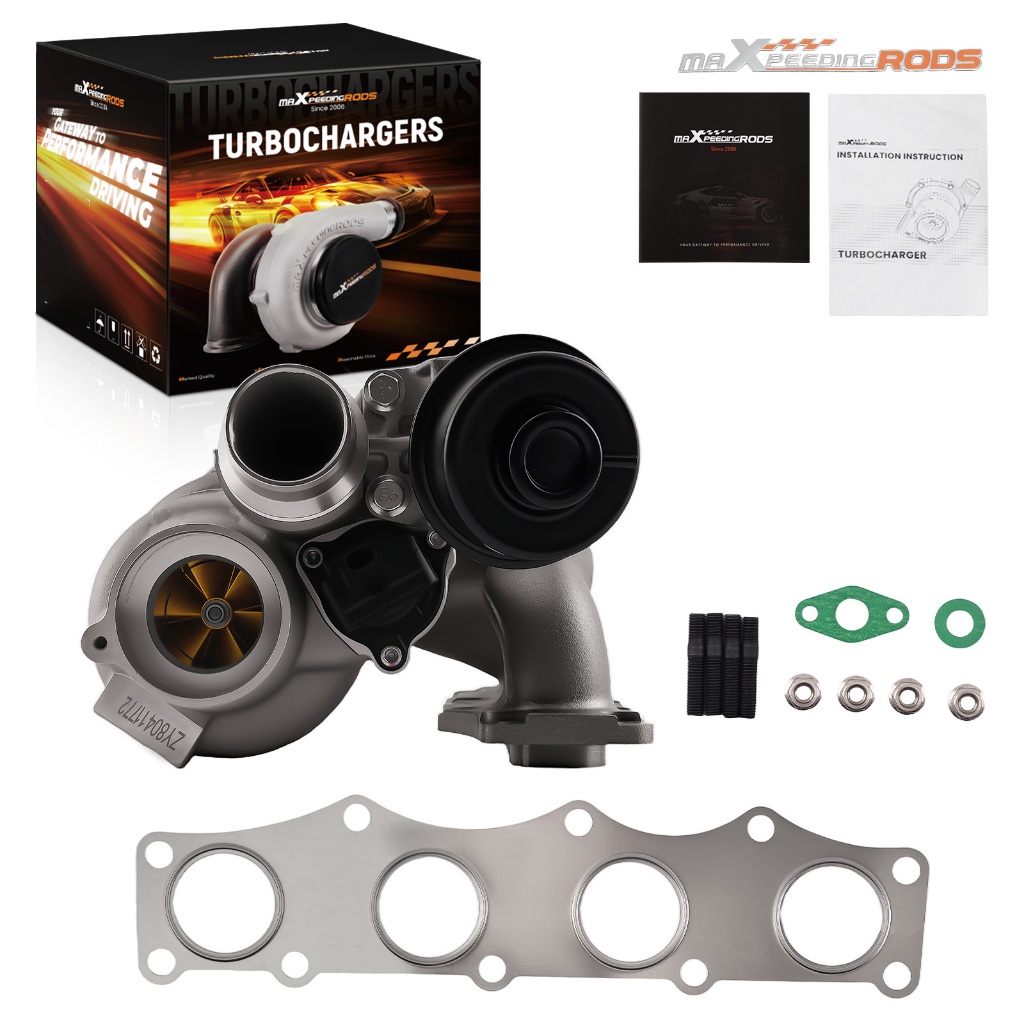 【BMW N20 TD04】เทอร์โบ BMW N20 พร้อมเฮดเดอร์ TD04 320i 328i 520i 528i Turbo Kit ครบชุด